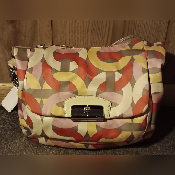 2 PIECE COACH KRISTEN MATCHING WALLET AND SHOULDER BAG SET! - Picture 15 of 16